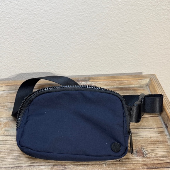 Handbags - Unisex Navy Blue Crossbody Bag